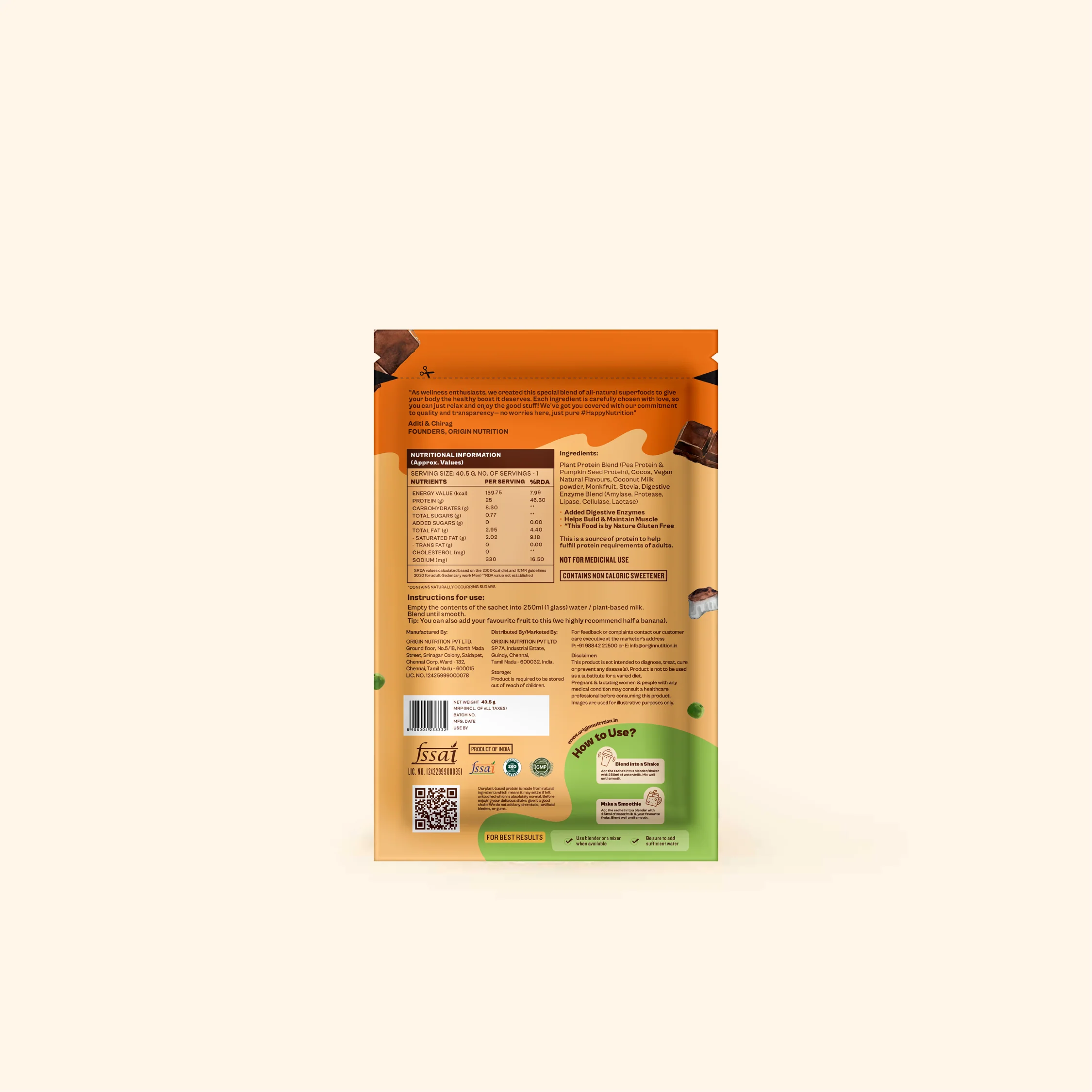 Daily Plant Protein - Chocolate Fudge Starter Pack - Image 13