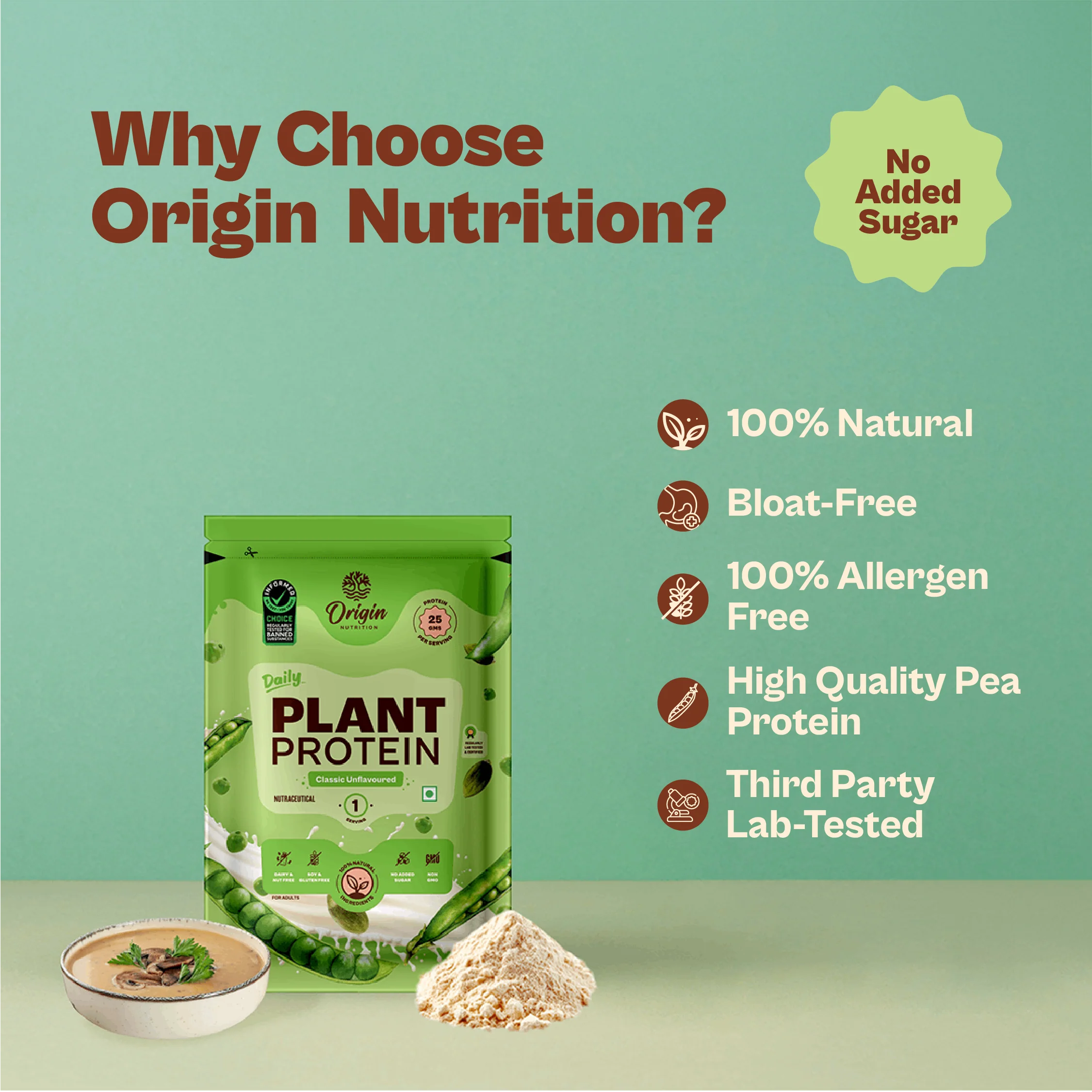 Daily Plant Protein - Classic Unflavoured Starter Pack - Image 5