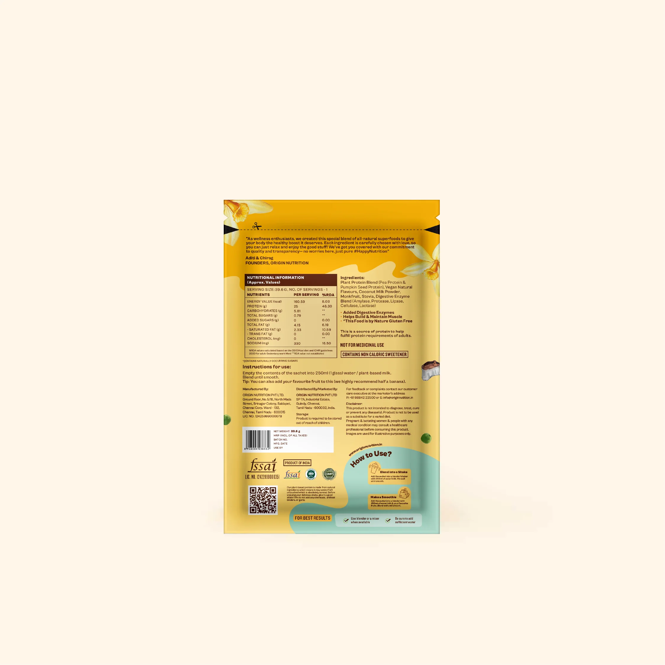 Daily Plant Protein - Creamy Vanilla Starter Pack - Image 13