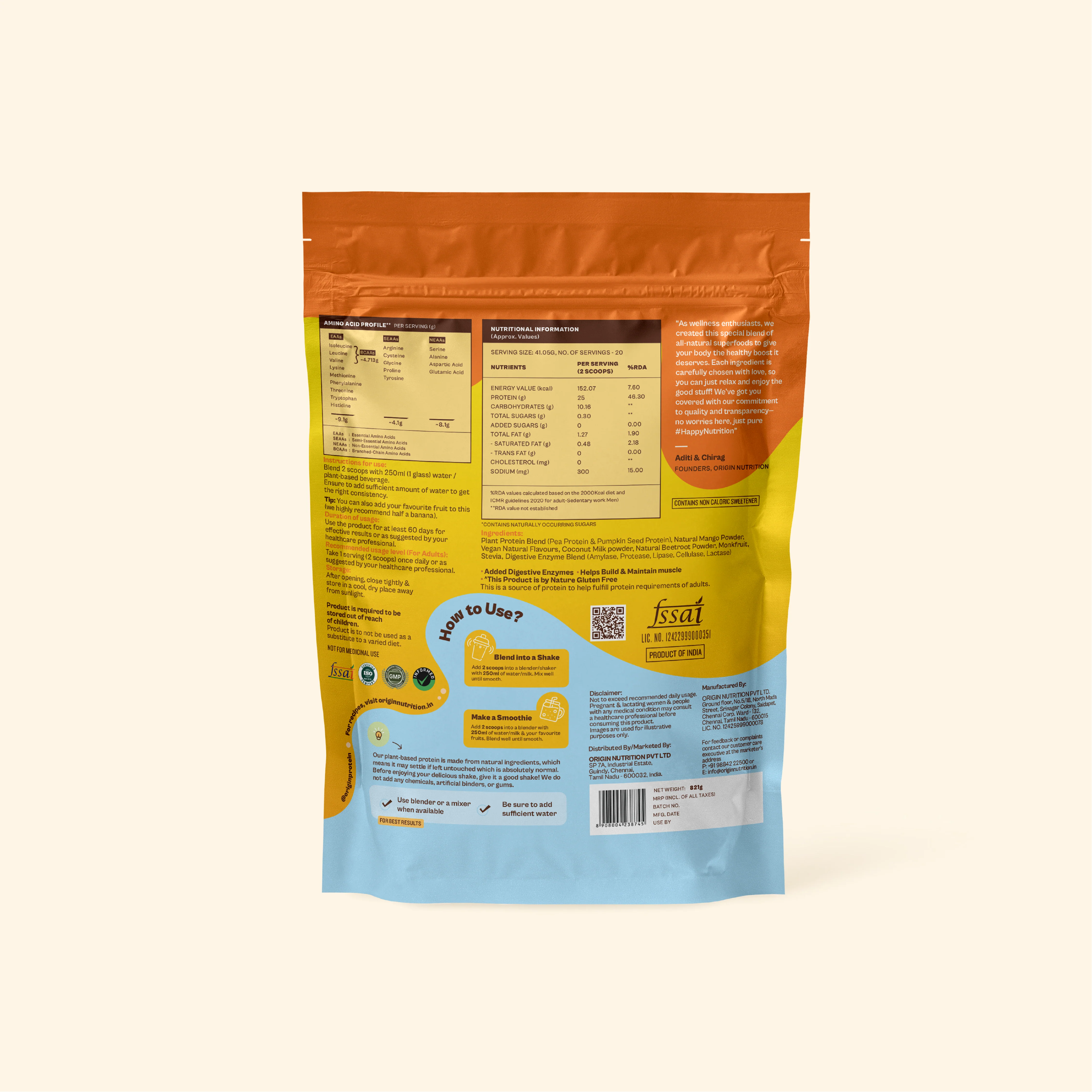 Daily Plant Protein Powder - Mango Mania - Image 13