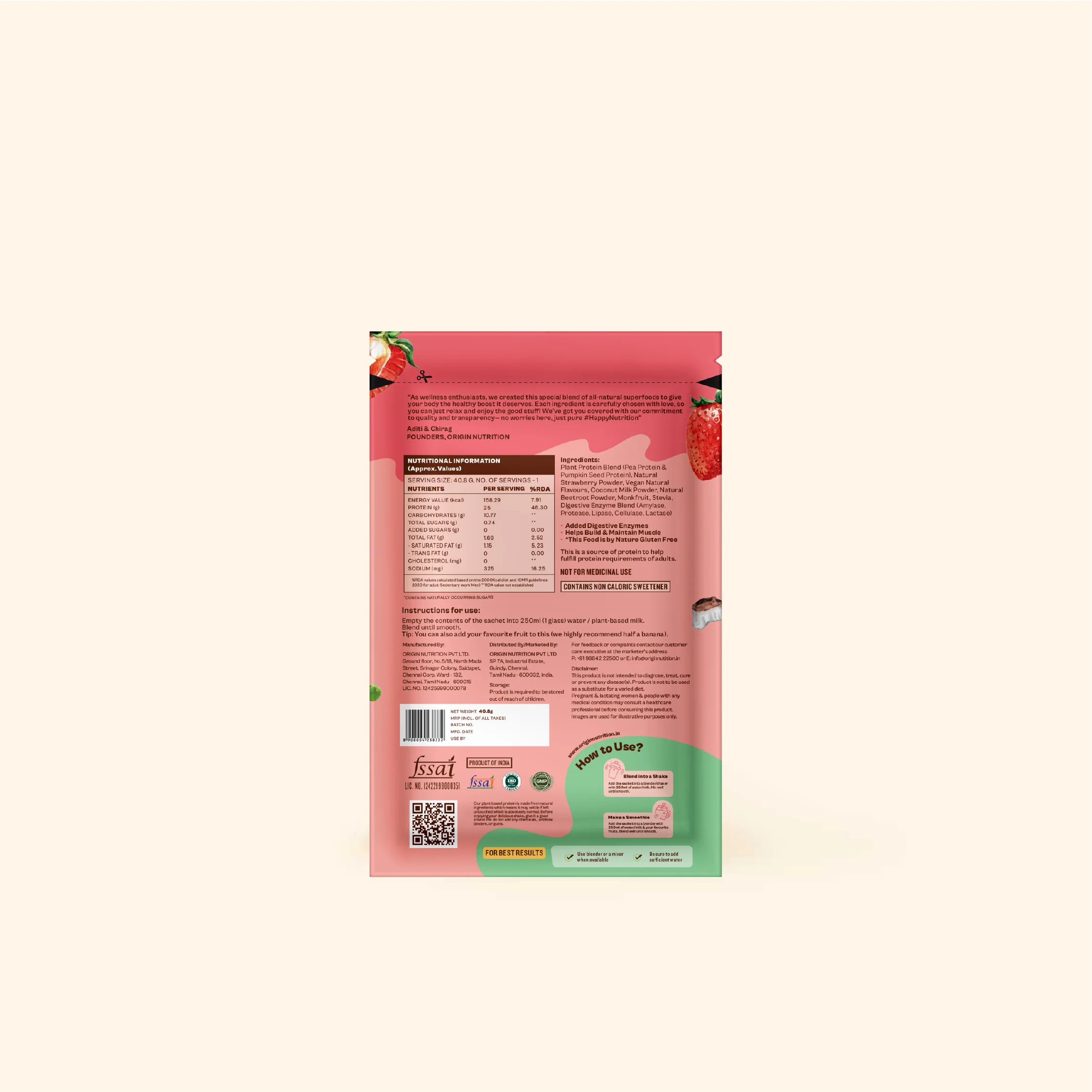 Daily Plant Protein - Strawberry Delight Starter Pack - Image 13