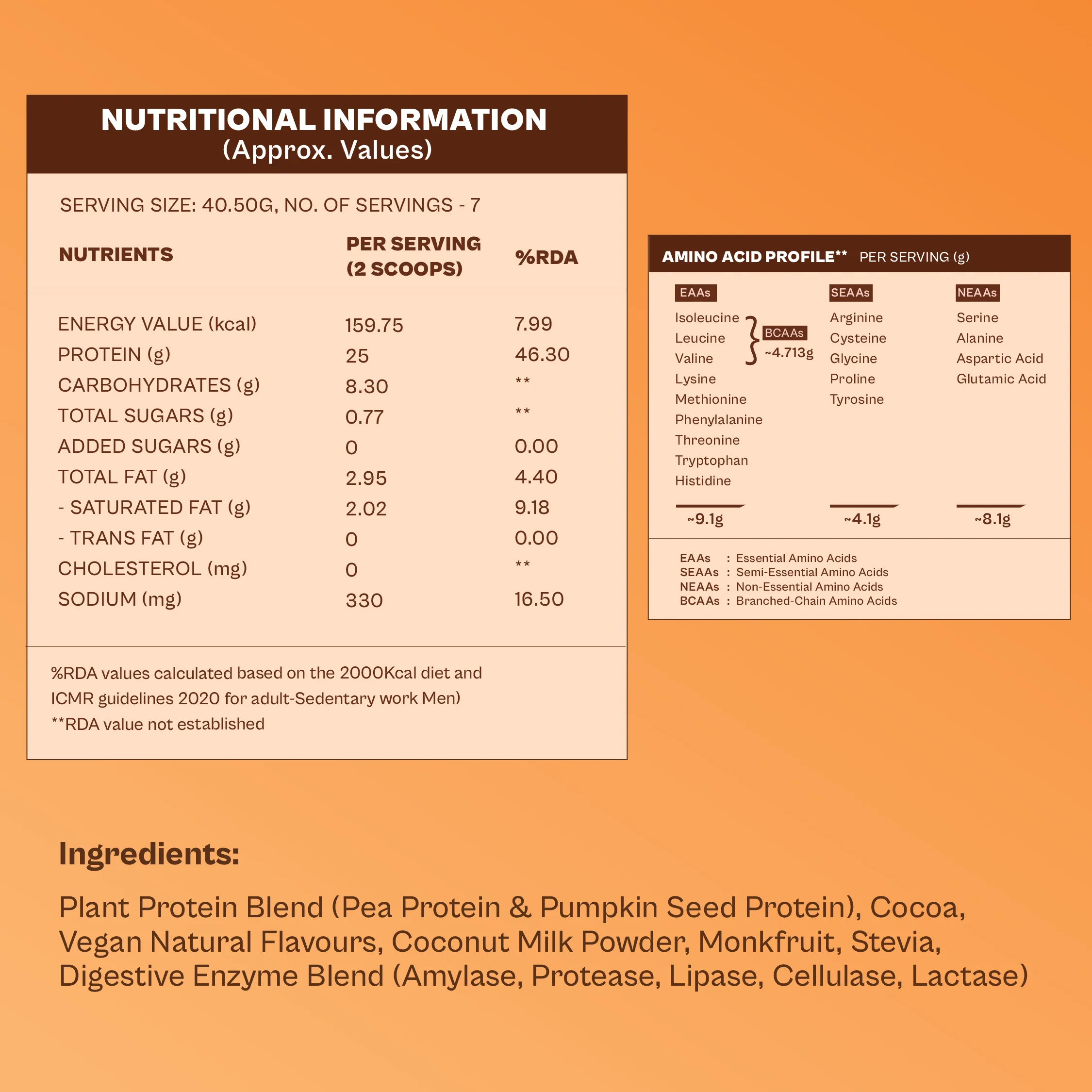 Daily Plant Protein - Chocolate Fudge (Jar) - Image 10