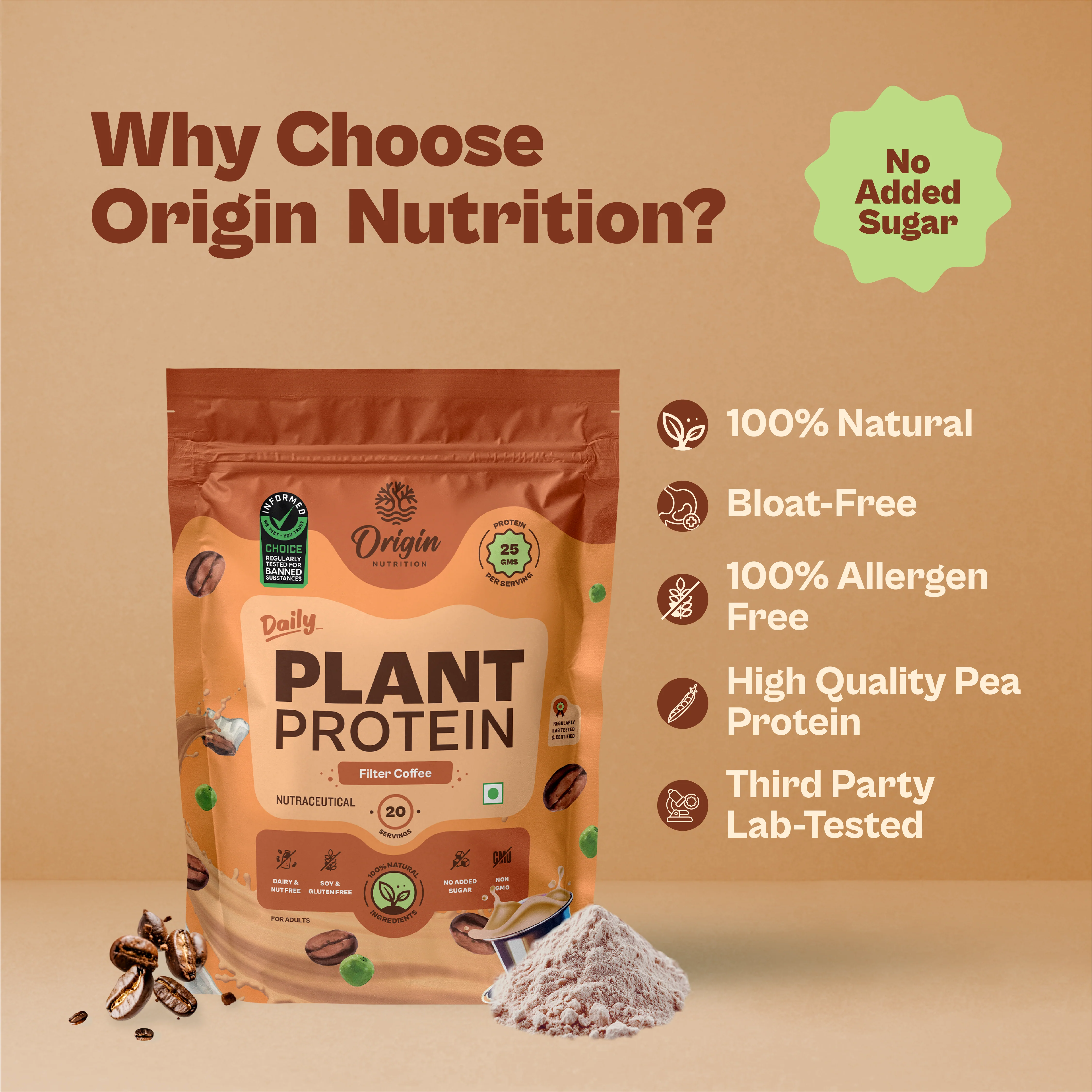 Daily Plant Protein - Filter Coffee - Image 5