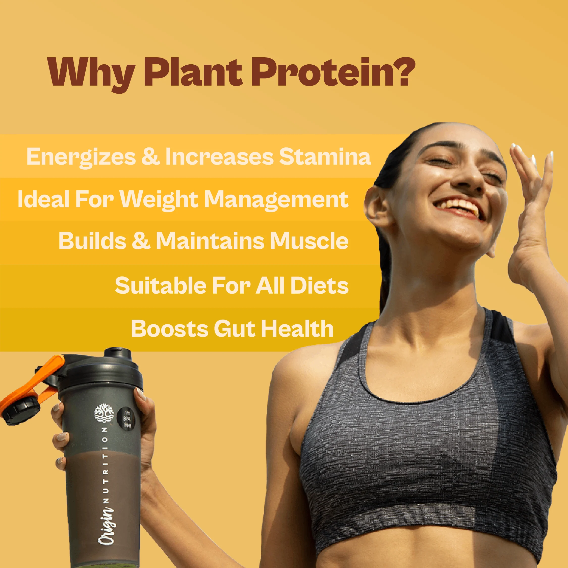Daily Plant Protein Powder - Mango Mania (Jar) - Image 4
