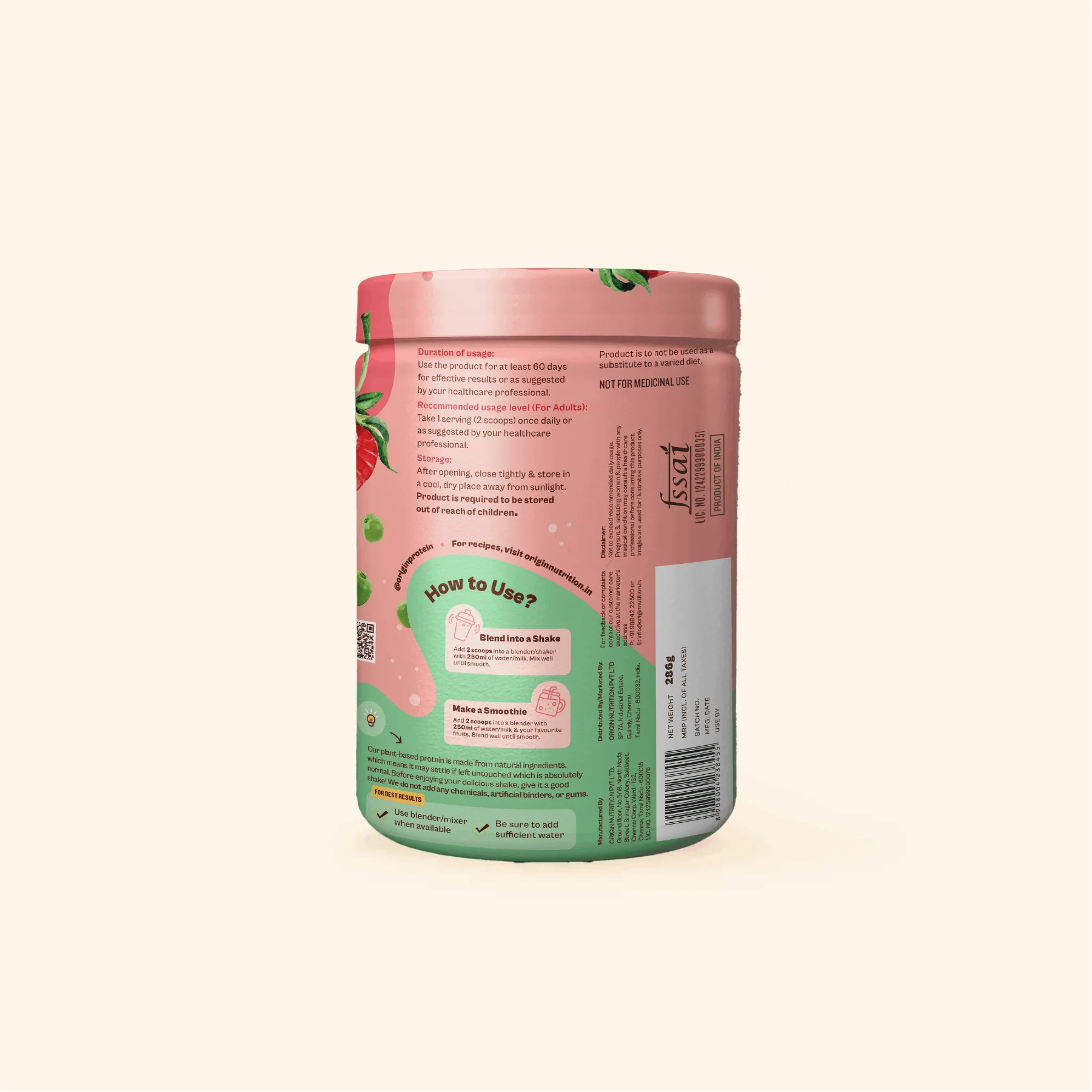 Daily Plant Protein  - Strawberry Delight (Jar) - Image 13