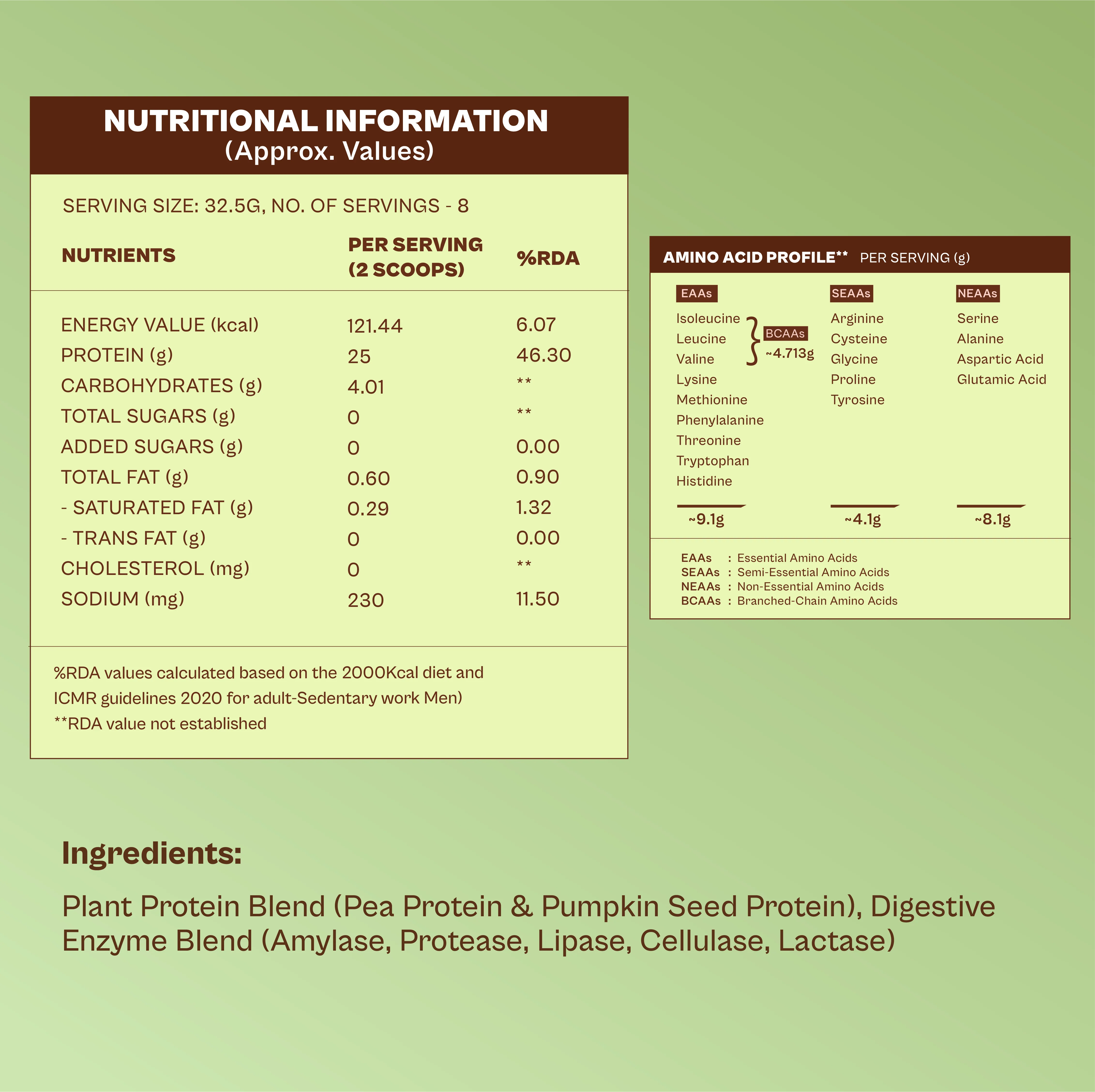 Daily Plant Protein - Classic Unflavoured (Jar) - Image 10