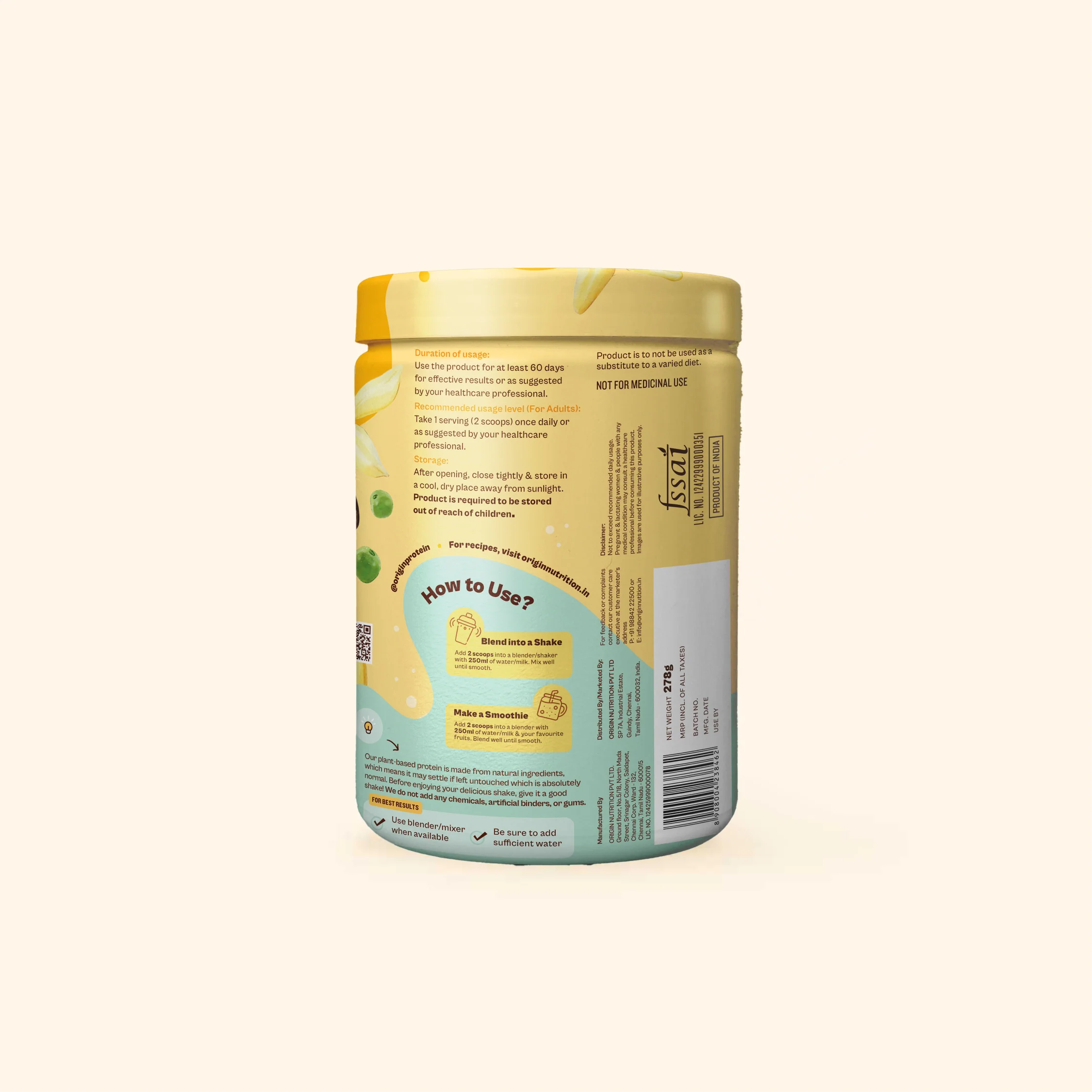 Daily Plant Protein - Creamy Vanilla (Jar) - Image 13