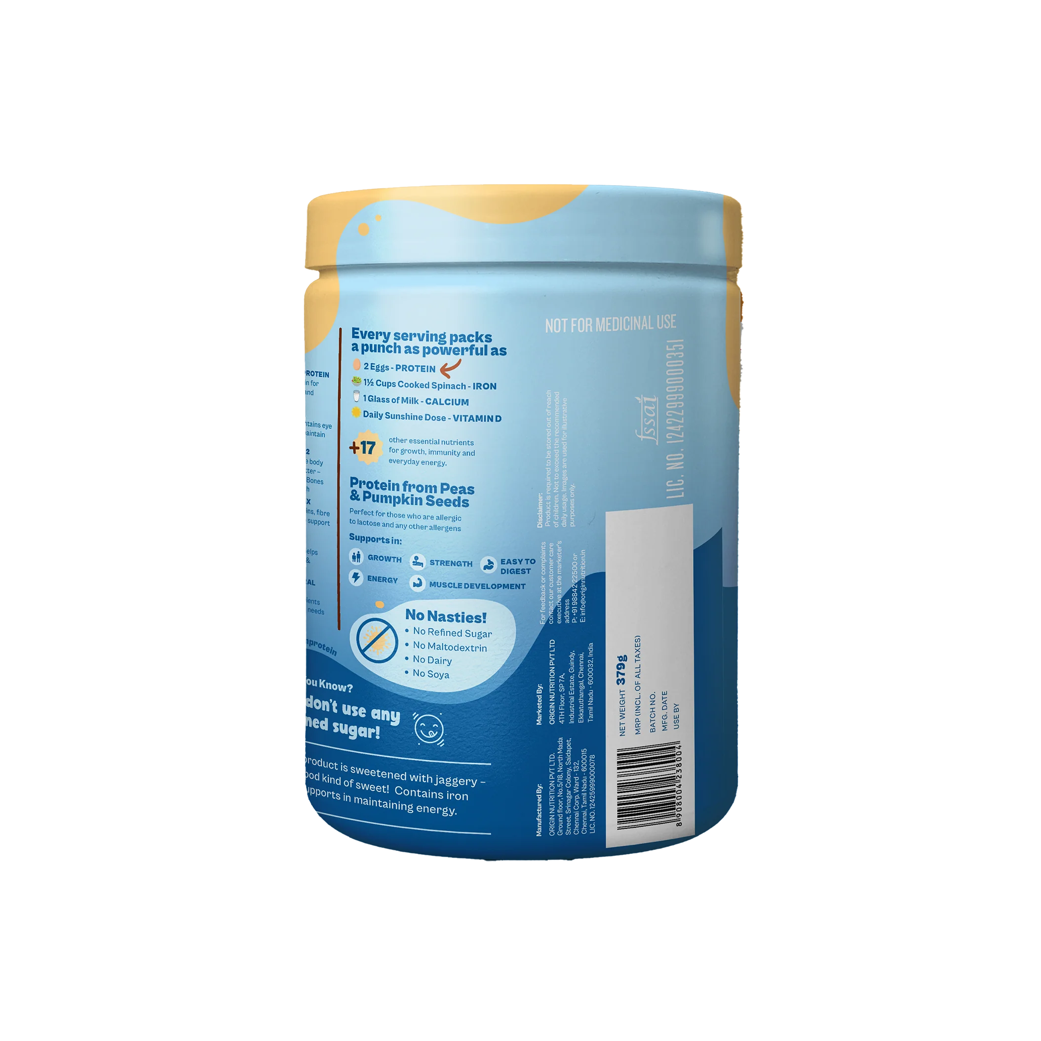 Kids Nutrition MIx - Creamy Vanilla (ages 13+) - Image 10