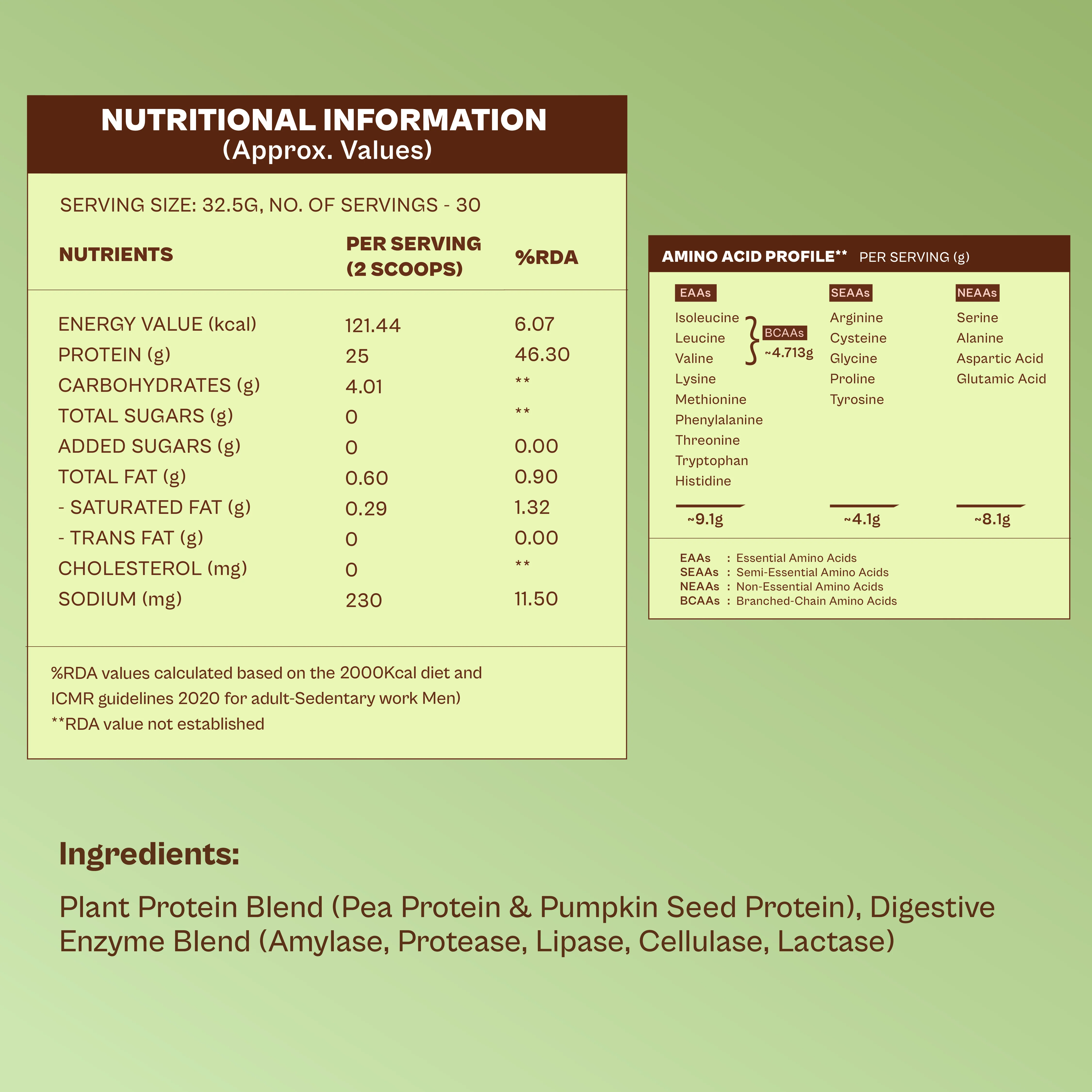 Daily Plant Protein - Classic Unflavoured - Image 10