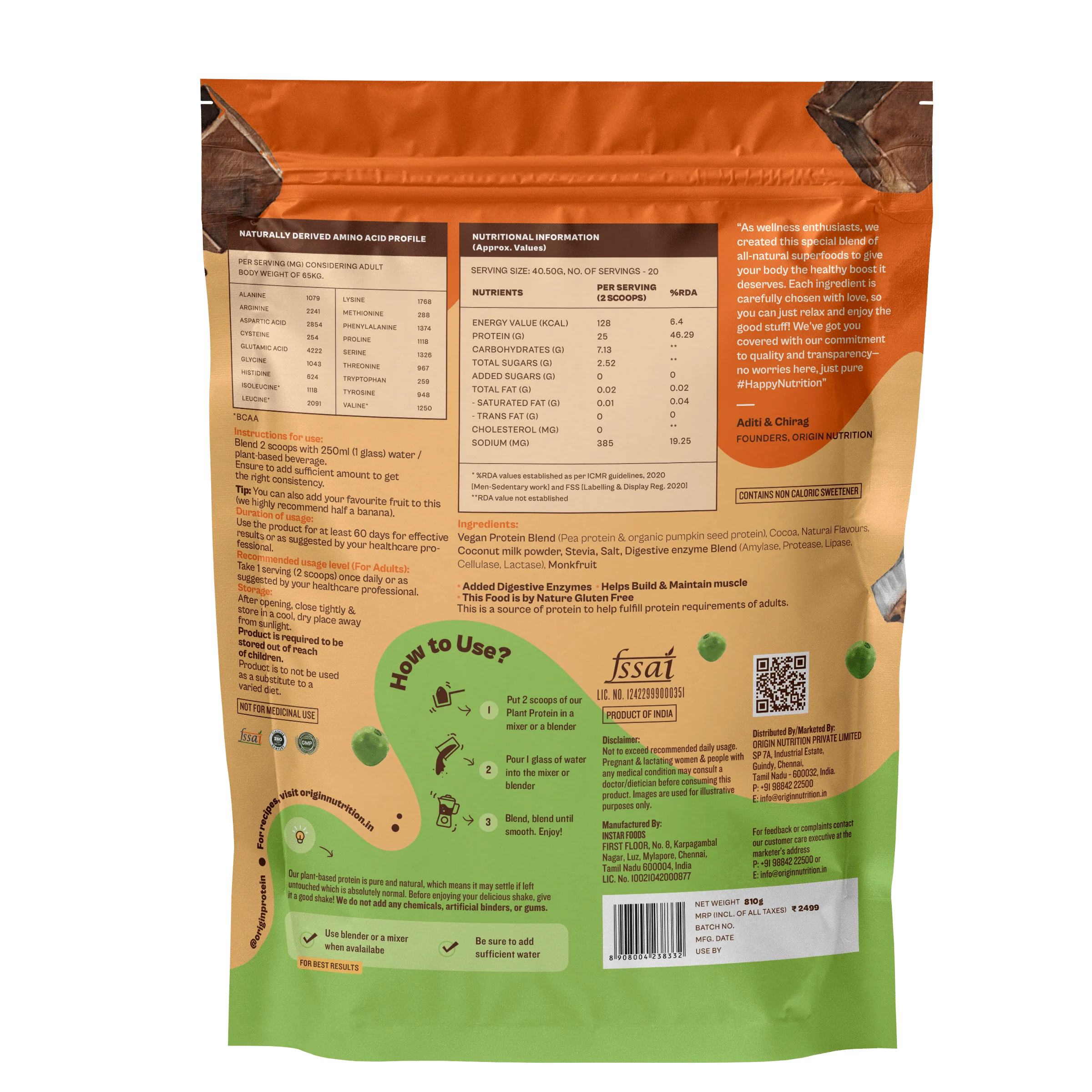 Daily Plant Protein - Chocolate Fudge - Image 17