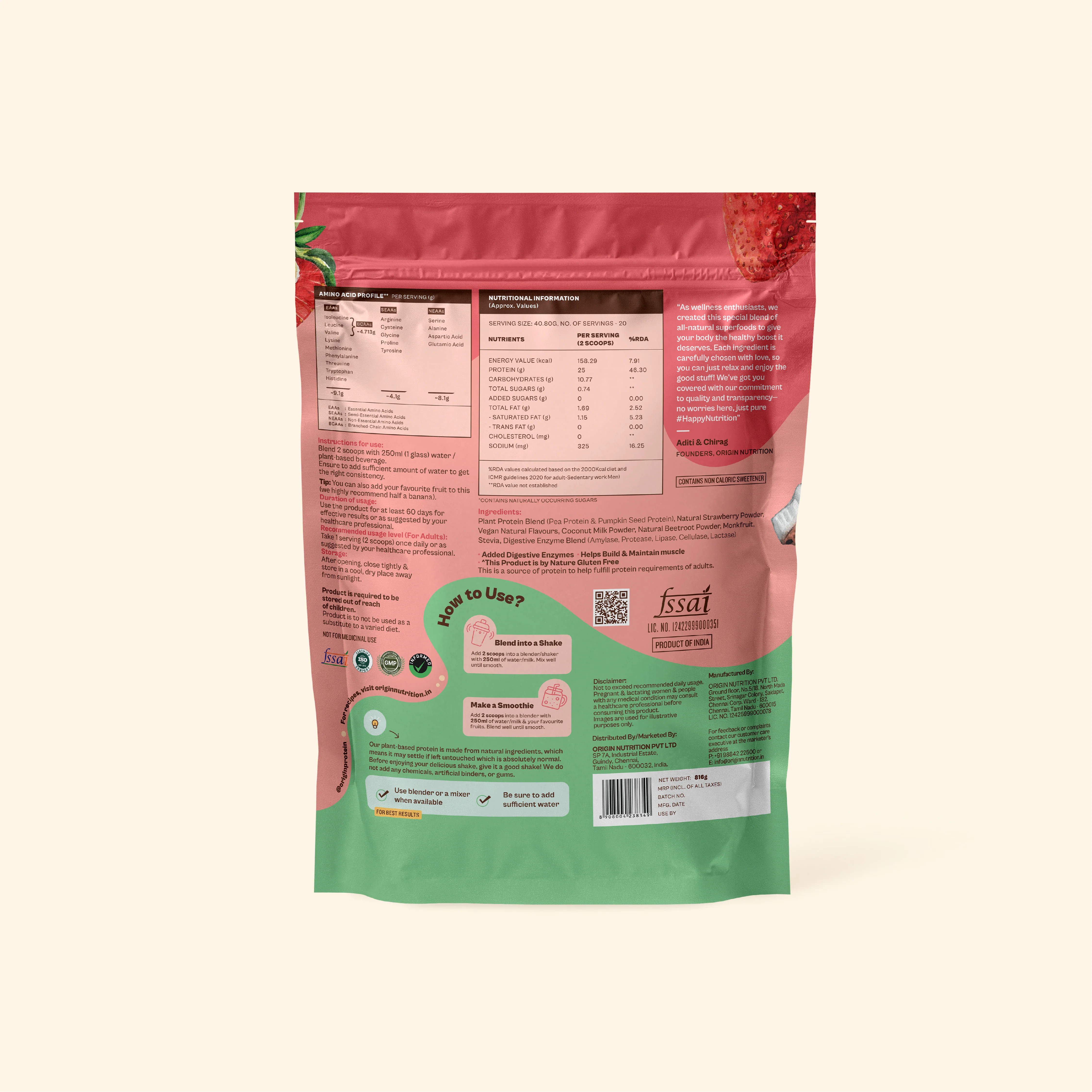 Daily Plant Protein - Strawberry Delight - Image 13